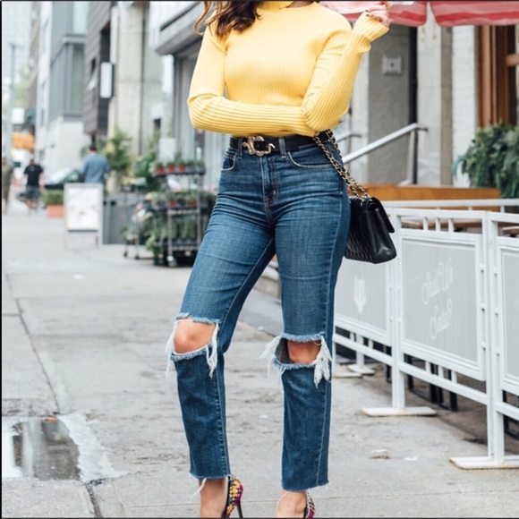 L'AGENCE Denim - L’AGENCE | Audrina High Rise Straight Leg Jeans